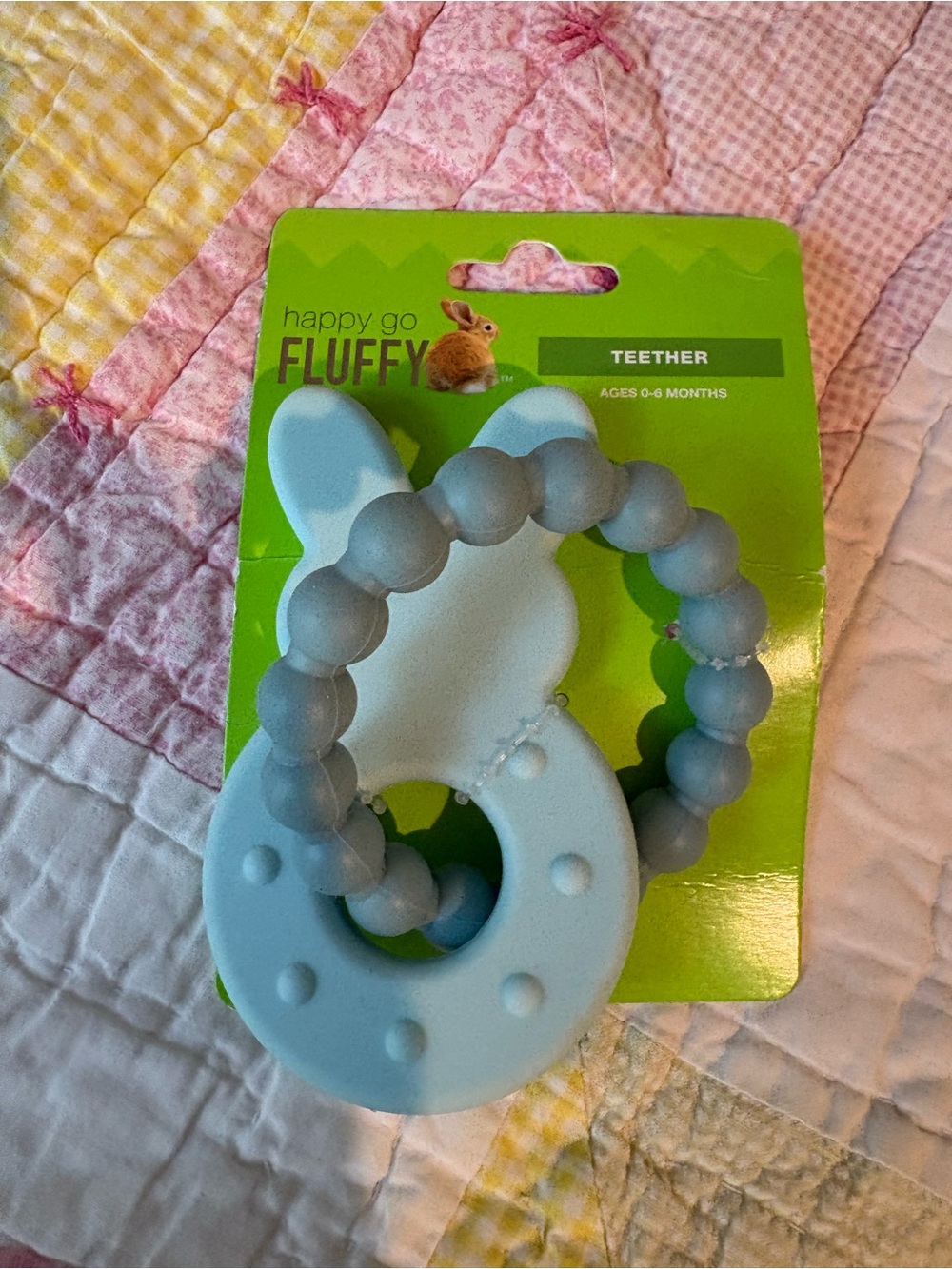 Bunny Infant Baby Teether for 0-6 Months